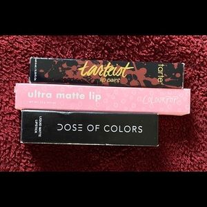 Dose Of Colors, Tarte & Colourpop Lipstick